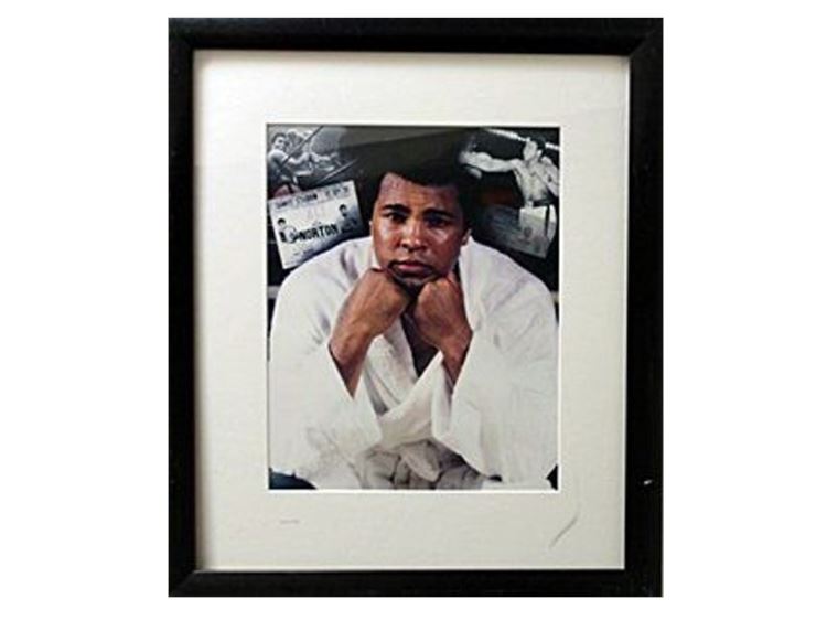 Muhammad Ali Sitting Memorabilia