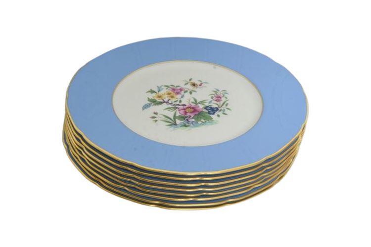 Eight (8) Lenox Floral Pattern Plates