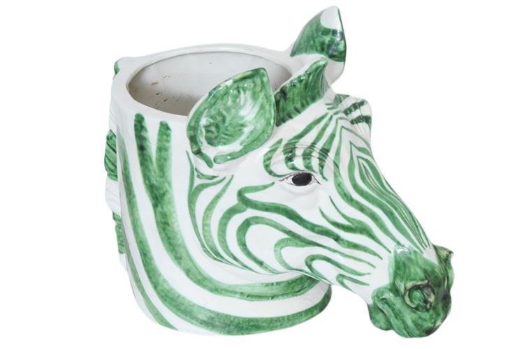 Zebra Figural Jar Candle Safari Opalhouse (Candle Gone)