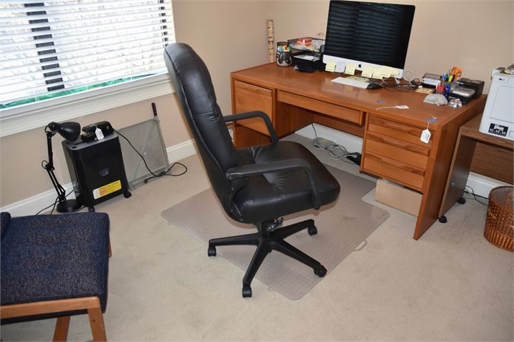 Leather Upholstered Office Chair
