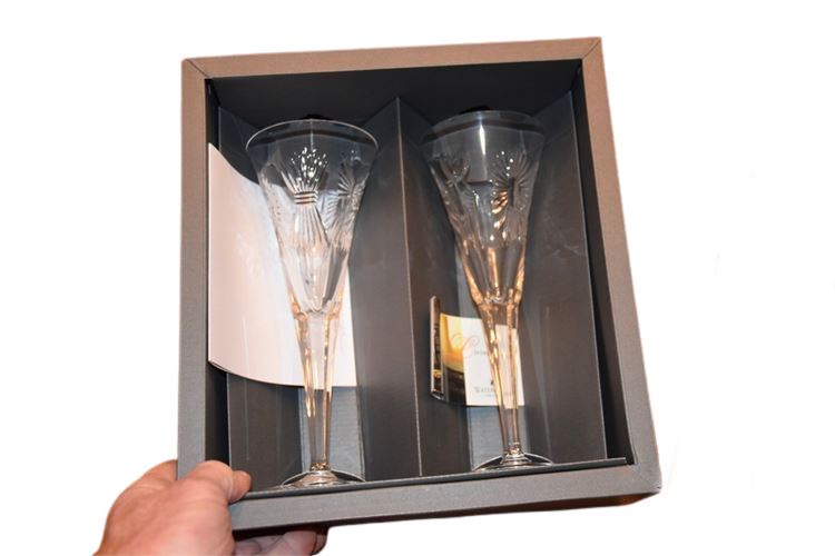 THE MILLENNIUM COLLECTION TOASTING FLUTES