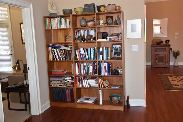 Two (2) Wooden Bookcase