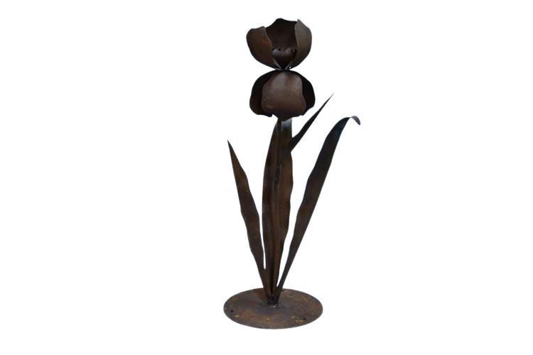 Metal Tulip Sculpture