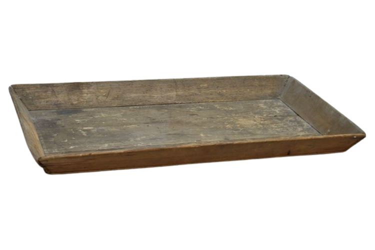 Antique Wooden Serving Tray