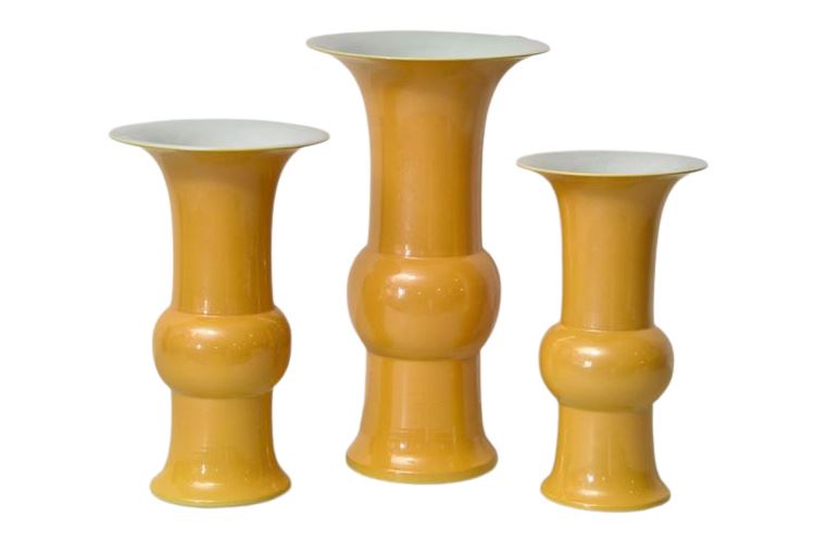 Three (3) Chinese Porcelain Vases