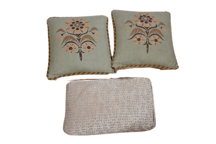 Three (3) Decorative Pillows