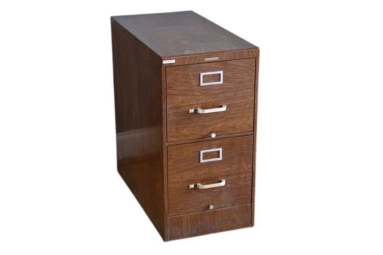 CABOT CORPORATION Two Drawer File Cabinet