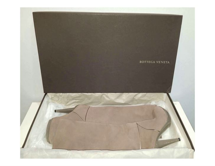 Bottega Veneta High Shaft Suede Boots