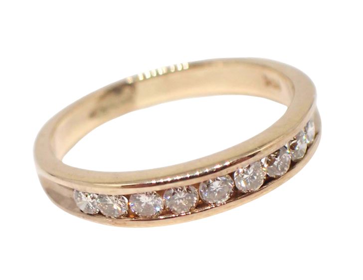 14K 0.40 ct. Diamond Wedding Band