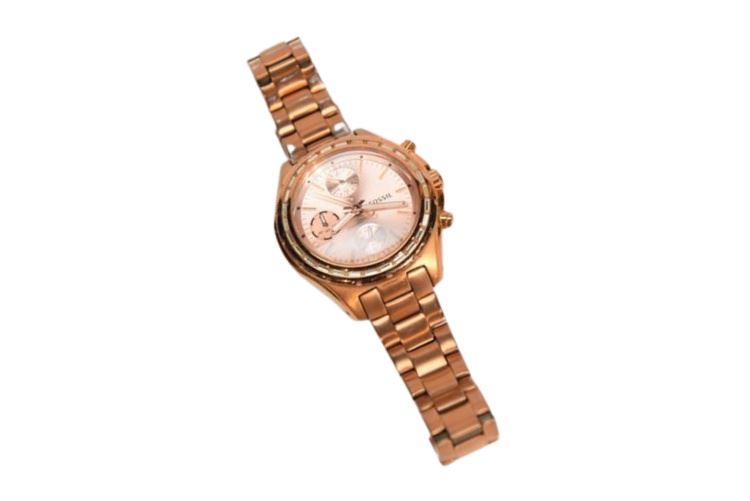 Rose Goal Tone Fossil Watch
