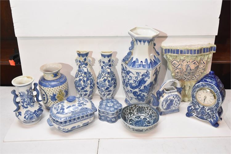 Group Blue and White China