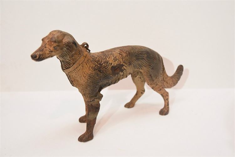 Cast Iron Dog Figurine