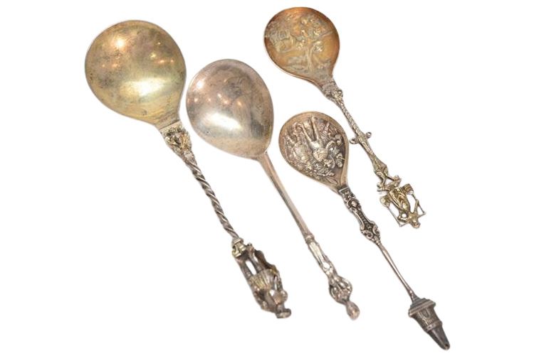 Group Collectable Sterling Silver Spoons
