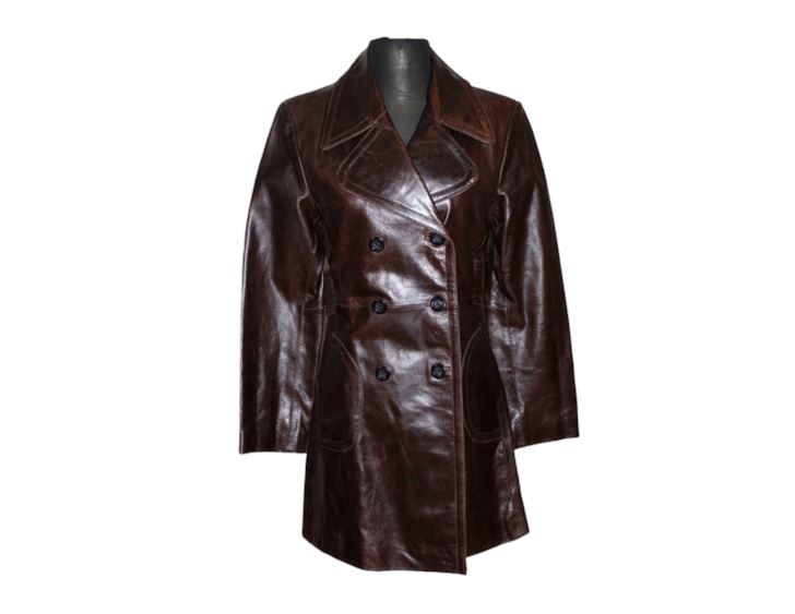 Banana Republic Genuine Leather Coat