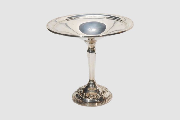 REED & BARTON Sterling Silver Compote (Weighted)