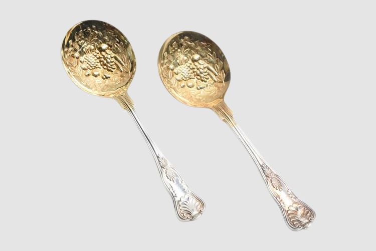 Two (2) SIPEILA Serving Spoons
