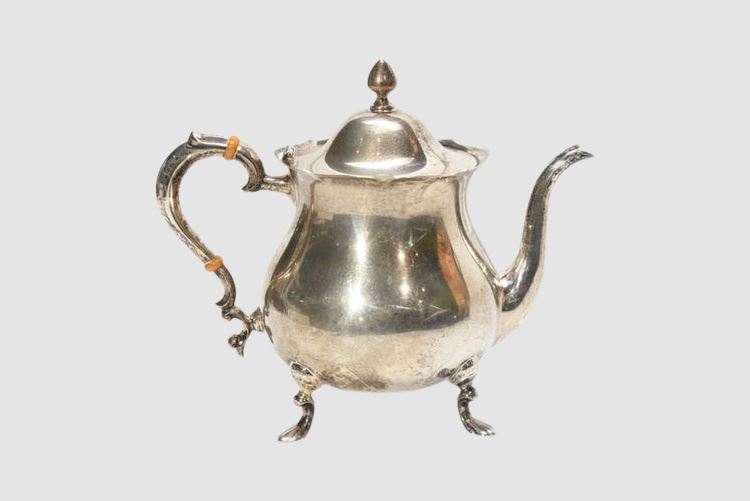 Sterling Silver POOLE 100 Jack Shepard Reproduction Coffee Pot