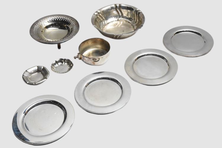 Group Silverplated Items