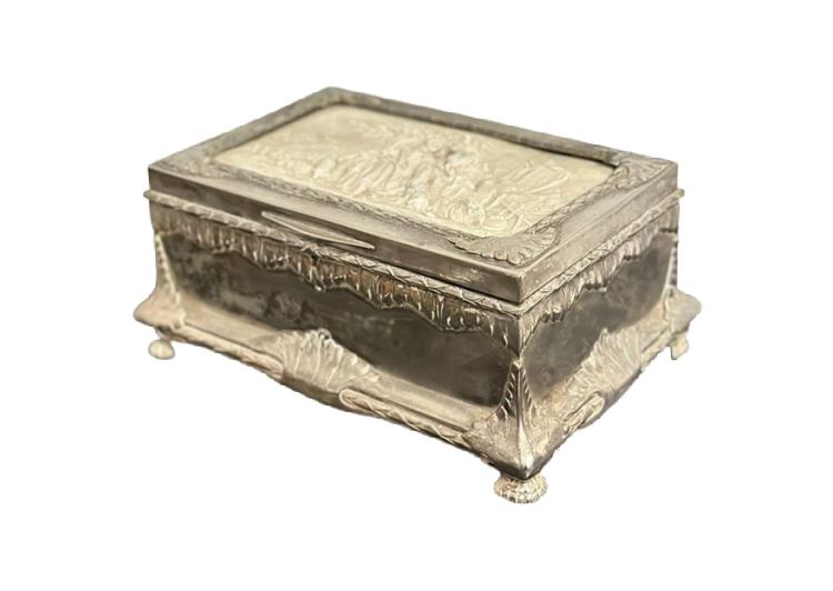 Victorian Silver Box