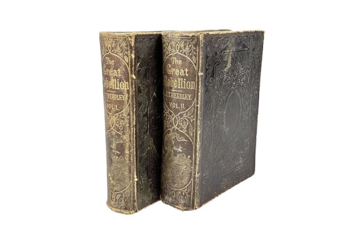 2 Volume 1867 The Great Rebellion City War Books