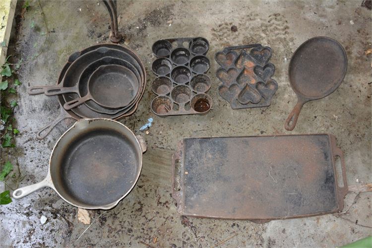 Vintage Cast Iron Cookware