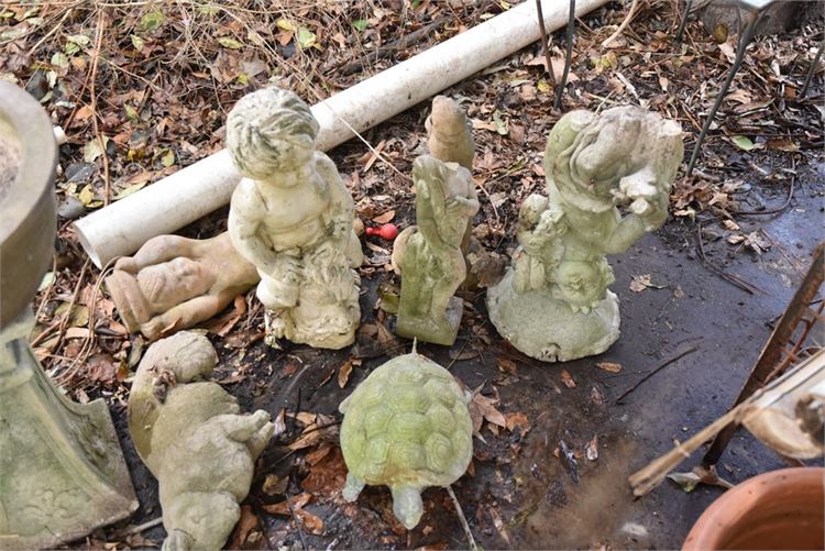 Group Garden Statues