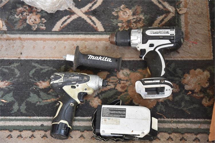 Two (2) Makita Power Drill