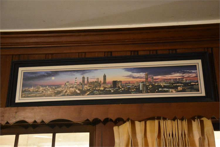 Framed Panoramic Cityscape
