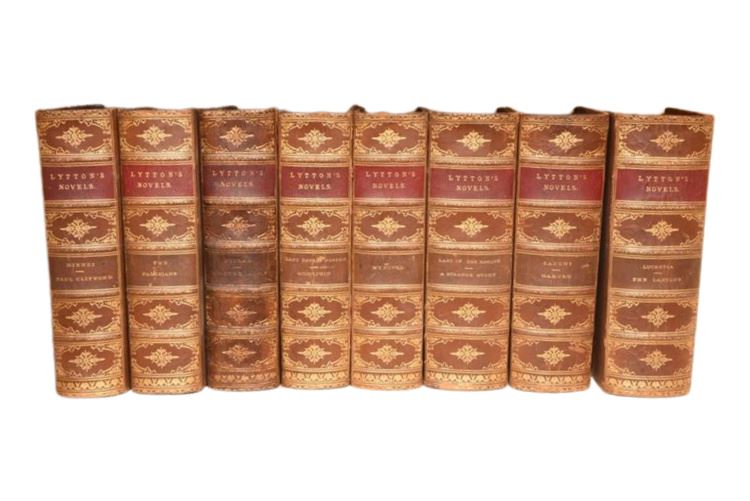 Lytton's Novels Eight Volumes Ed. of 1853