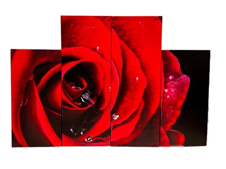 Four Panel Canvas Wall Art