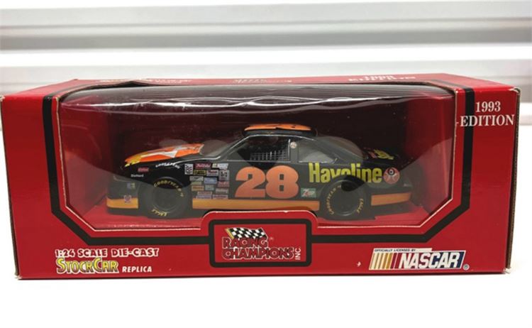 1993 Havoline #28 Die Cast Stock Car