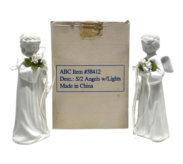 Angels with Lights, 2 Pc