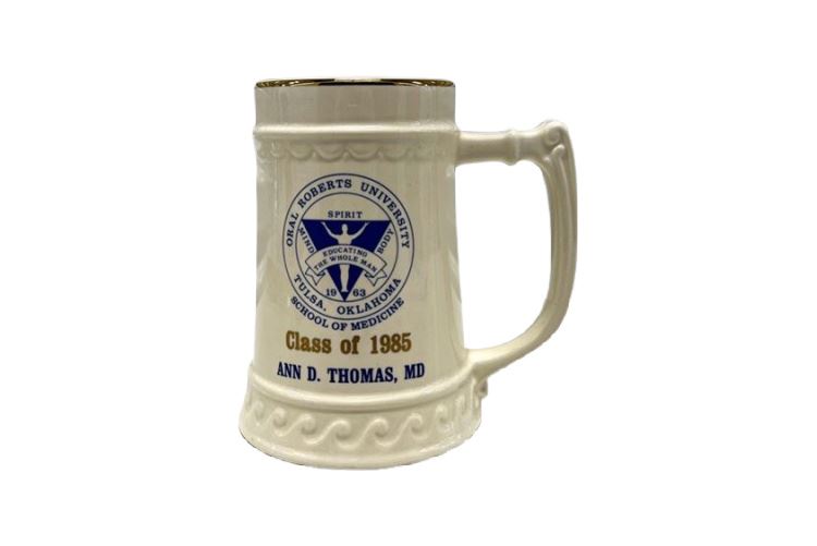 Oral Roberts School of Medicine Beer Tankered Stein Mug