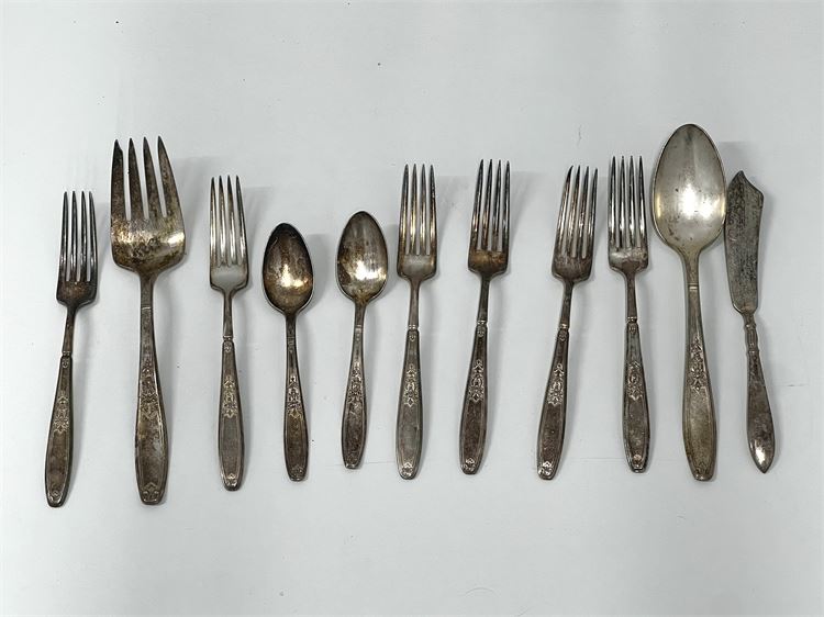 Vintage 1847 Rogers Flatware, 11 Pc