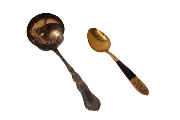 Two (2) Serving Utensils