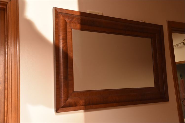 Wood Frame Wall Mirror