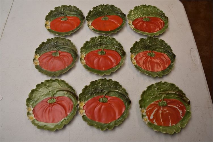 Royal Bayreuth Pumpkin Themed Plates