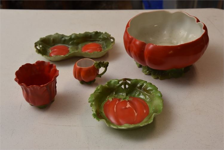 Royal Bayreuth Bavarian Porcelain Figural "Tomato" China Items