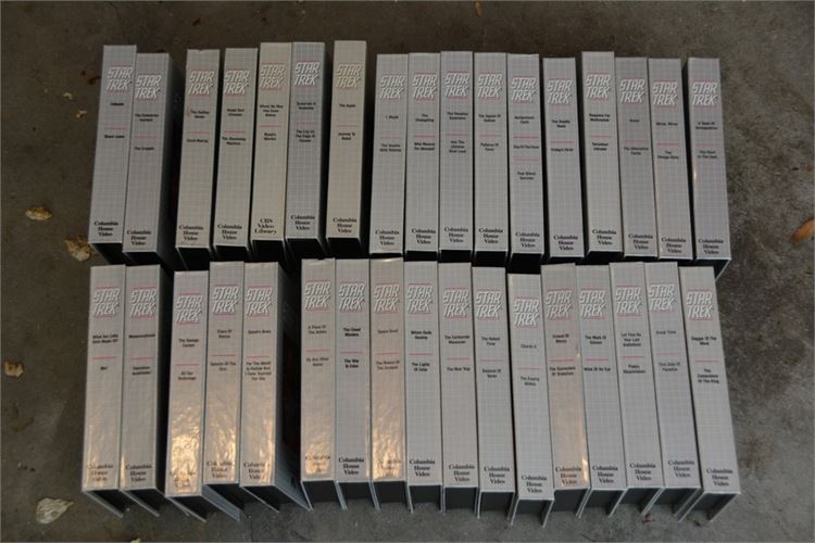 Star Trek original series VHS collection