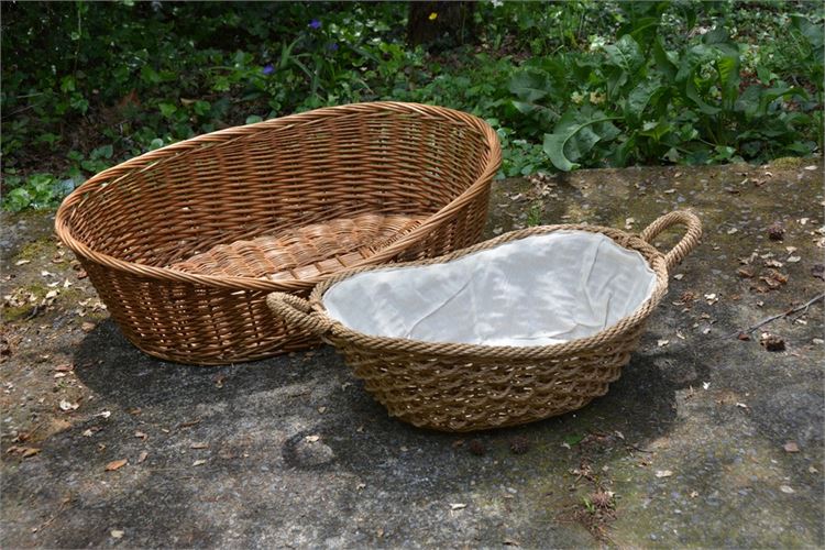 Two (2) Wicker Baskets
