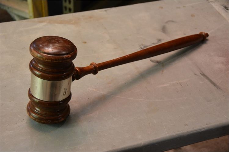 Monogramed Gavel