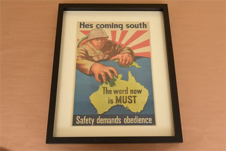 WW II, Anti-Japanese propaganda poster, from Australia