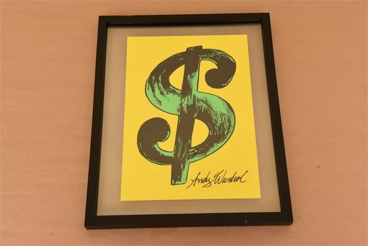 Andy Warhol (1928-1987). Dollar Sign (See Description)