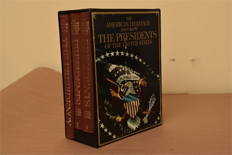 3 Vol., collection of The American Heritage Pictorial History of the Presidents
