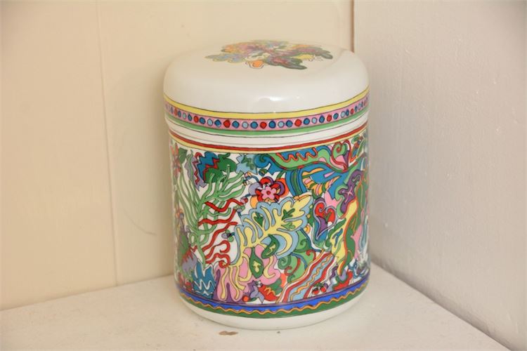 Vintage Yves Saint Laurent Ceramic Jar