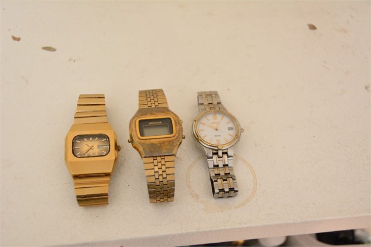 Three (3) Wristwatches