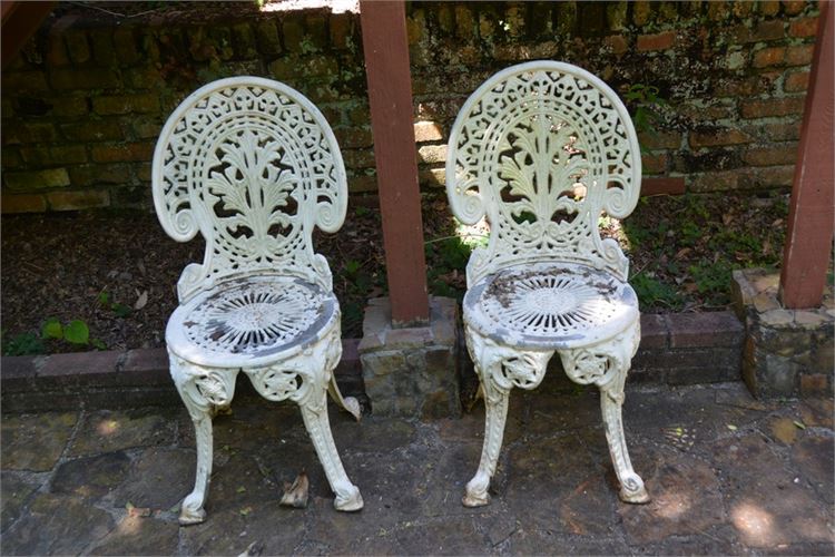Pair Garden Seats