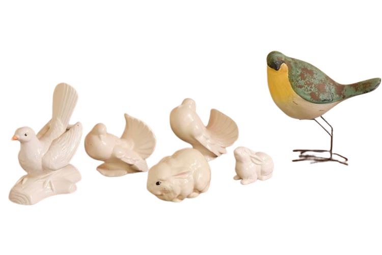 Group Decorative Animal Figurines