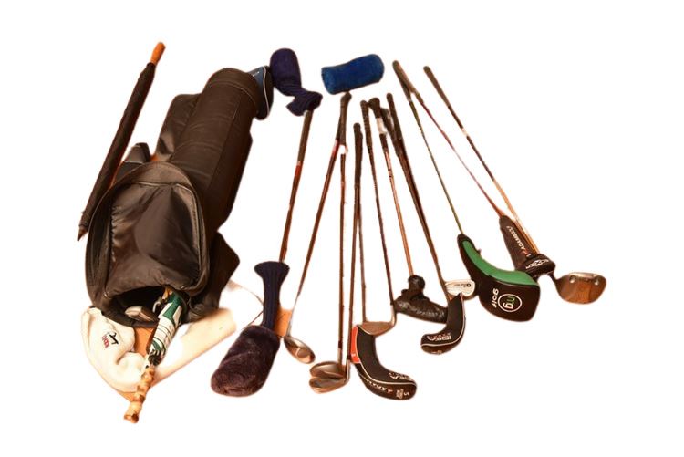 Golf Bag and Golf Clubs