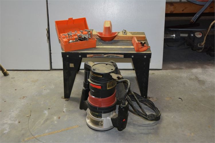 Craftsman Router and Accessories